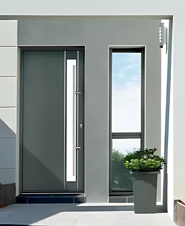 Pose de portes à Tramoyes
